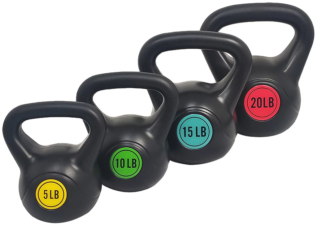 Wide Grip Kettlebell Set, 10lb 15lb 20lb N3153