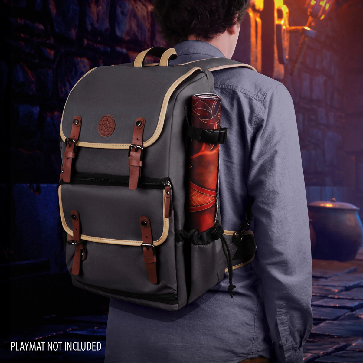 Full-Size Trading Card Storage Box Backpack L8968