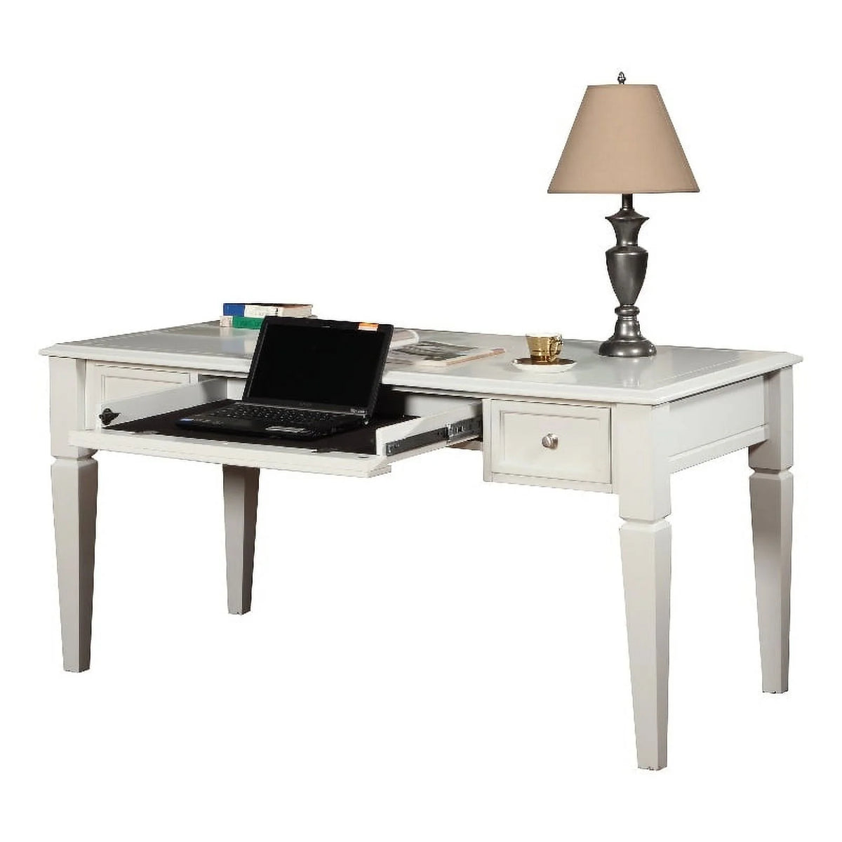 60" Transitional Wood Writing Desk Q331