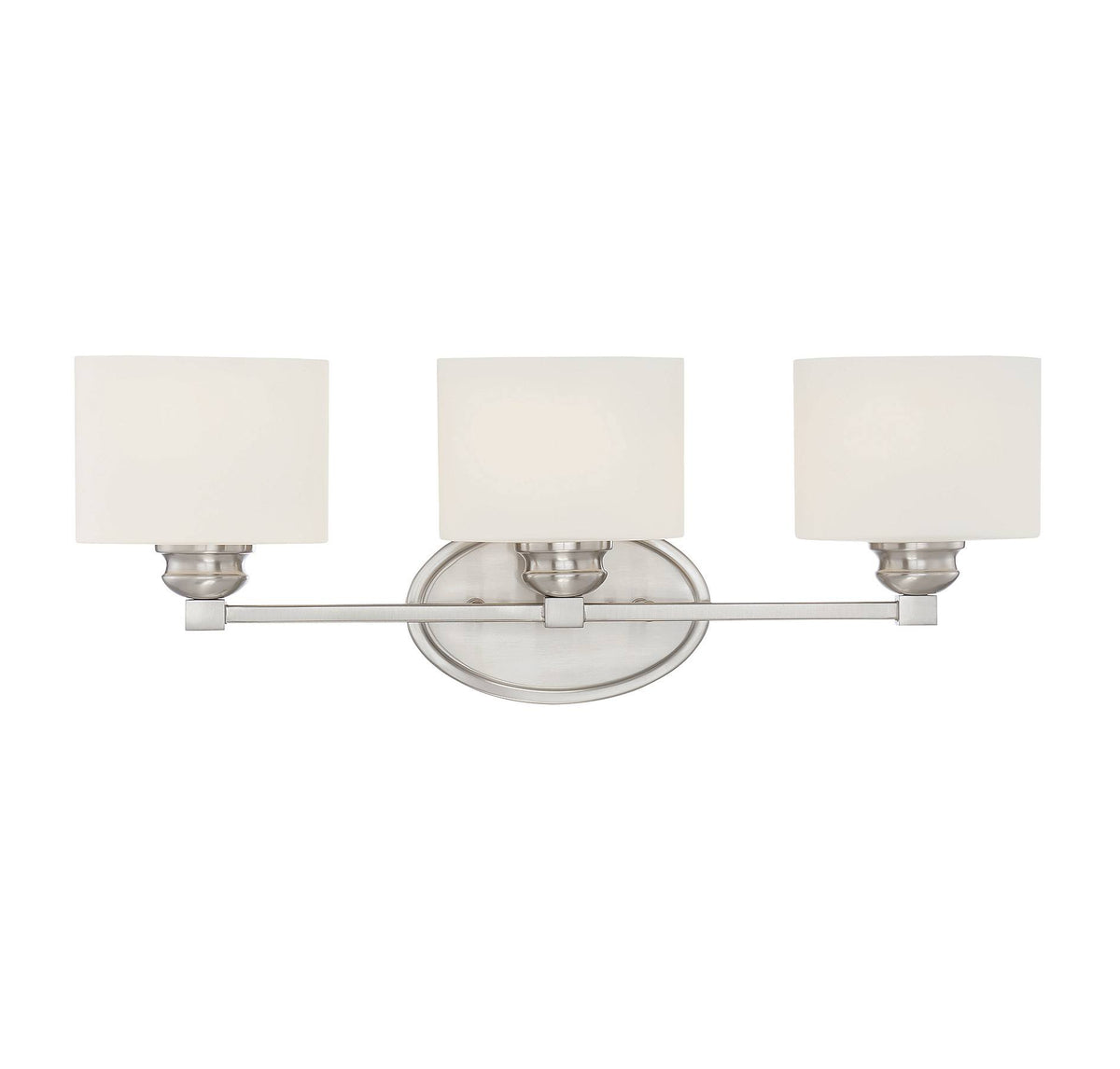 3 Light Satin Nickel Bath Bar E16763