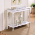 White Console Table B98723