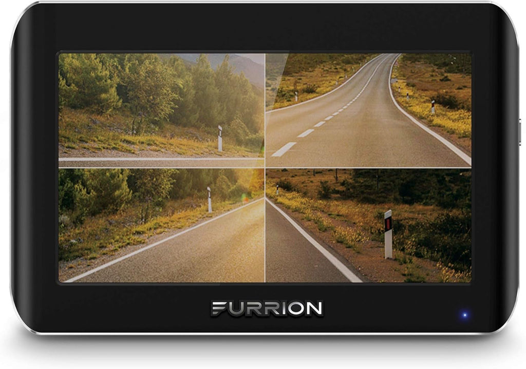7 Inch Wireless RV Backup System with Rear Camera, Night Vision and Wide Viewing Angle, Black U60333