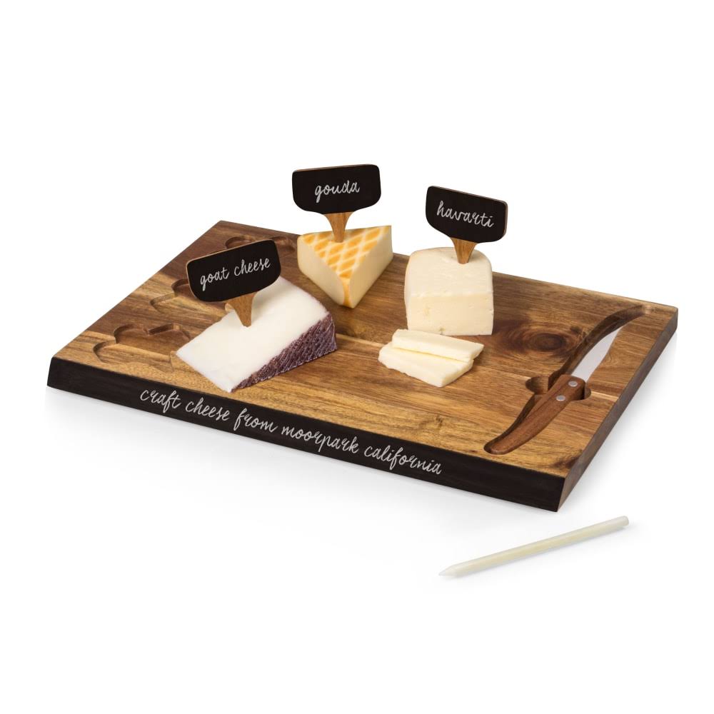 Acacia Cheese Board and Tools Set G8182