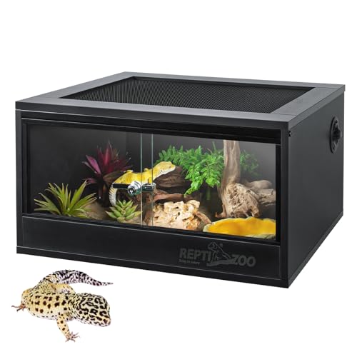 35 Gallon PVC Reptile Tank with Sliding Door F103