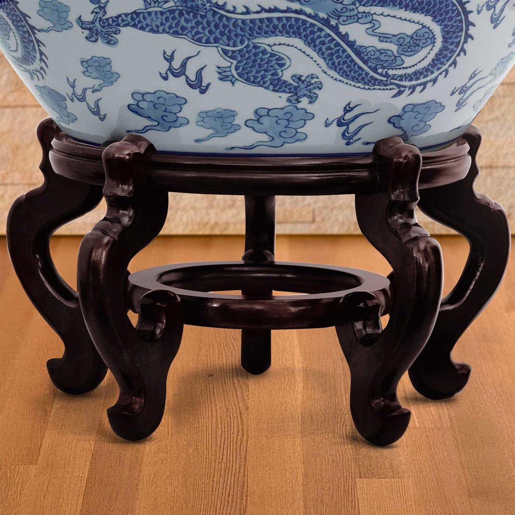 Rosewood Fishbowl Stand G178668