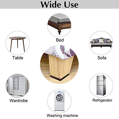 20 Pieces 2" Self Adhesive Furniture Pads with 30 Bumper Pads B6308