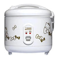 White Automatic Rice Cooker And Warmer With Rice Washing Bowl N15364