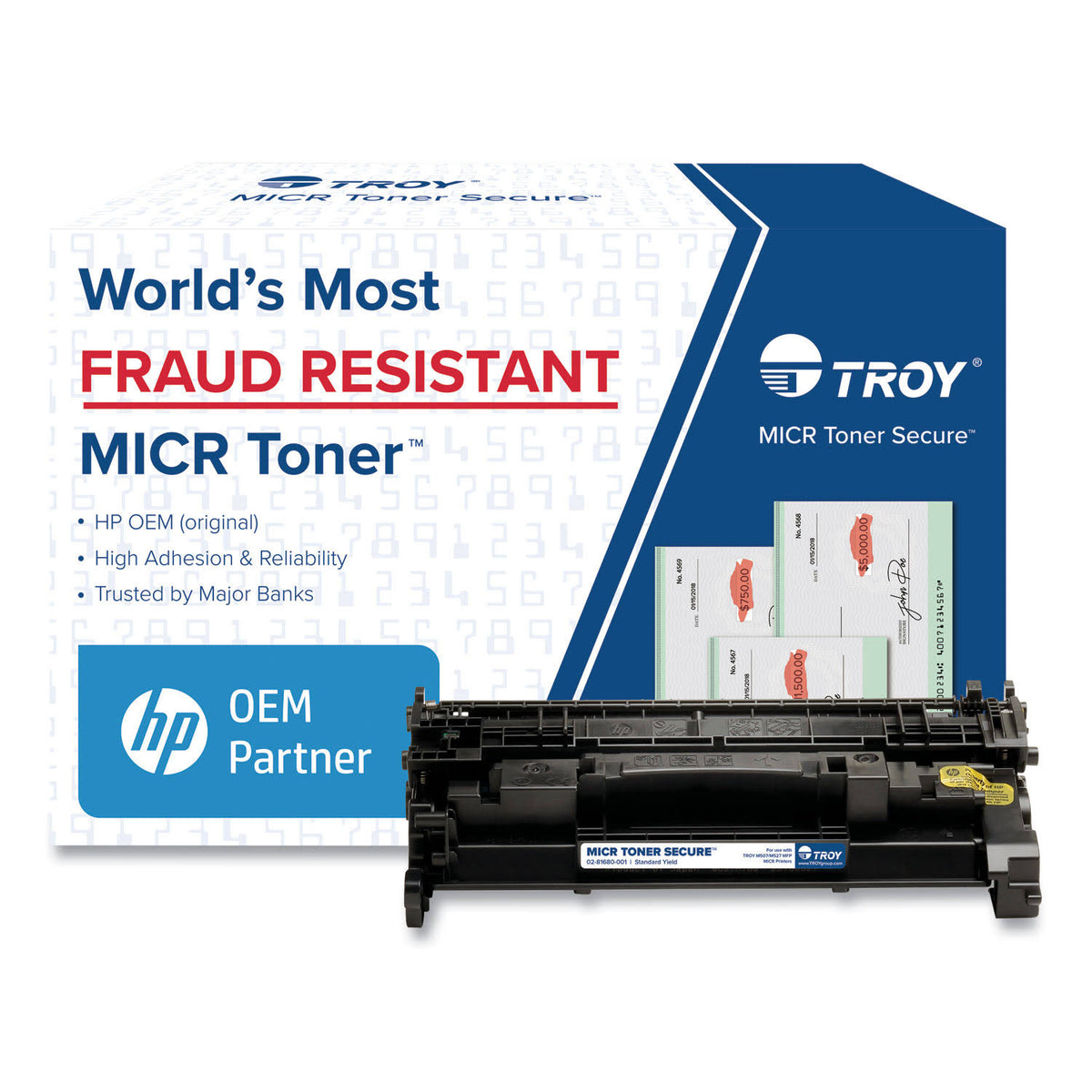 Black Secure MICR Toner Cartridge N567