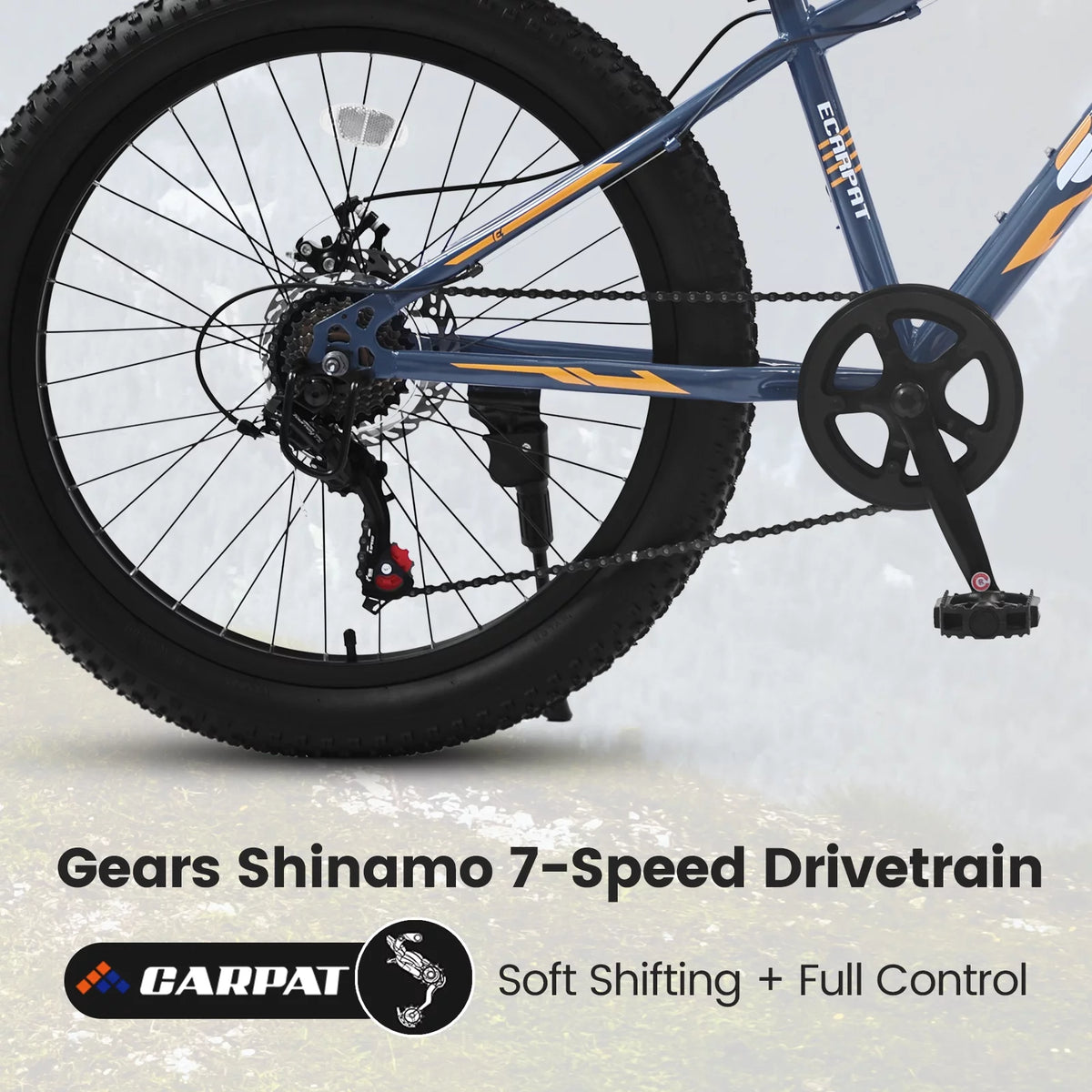 24 inch Mountain Bike with Fat Tires S515