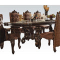 Cherry Oak Dining Table with 2 Extension Leaves X9397