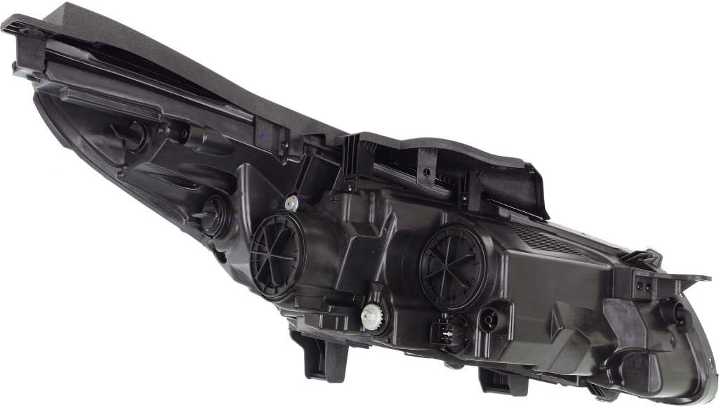 Black Housing Headlight Pair for Hyundai Sonata 2015 2016 2017 K8059
