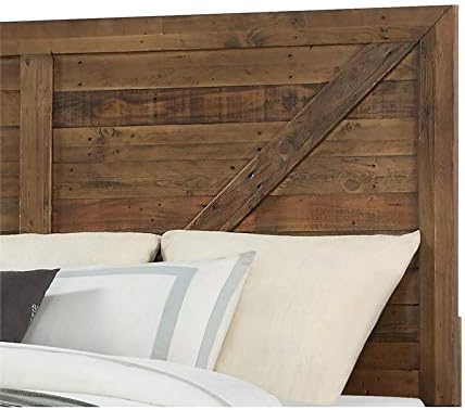 King Bed Solid Wood Y9036