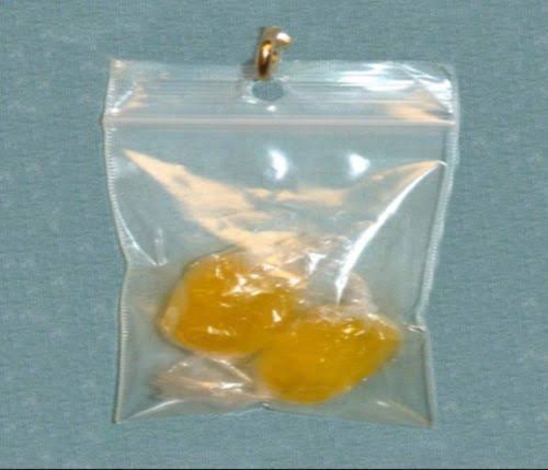 Clear 4 Mil Reclosable Bags with Hang Hole, Case of 1000 L5876