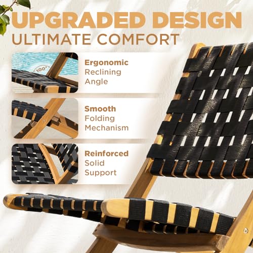 Wood Wicker 3 Piece Patio Bistro Set L90938