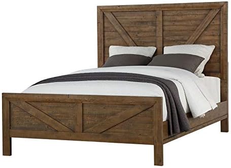 King Bed Solid Wood Y9036