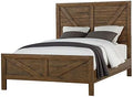 King Bed Solid Wood Y9036