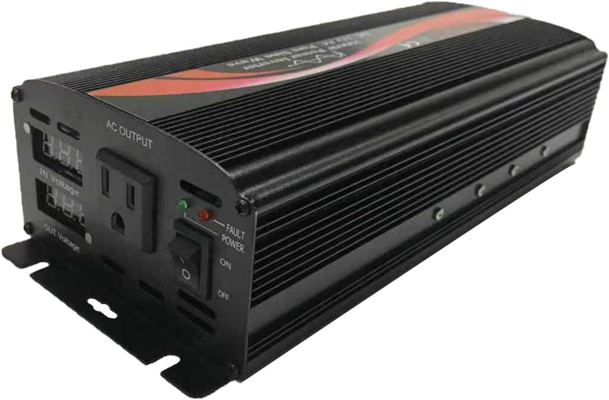 1000W Pure Sine Wave Car Power Inverter 12V DC to 110V AC M217360