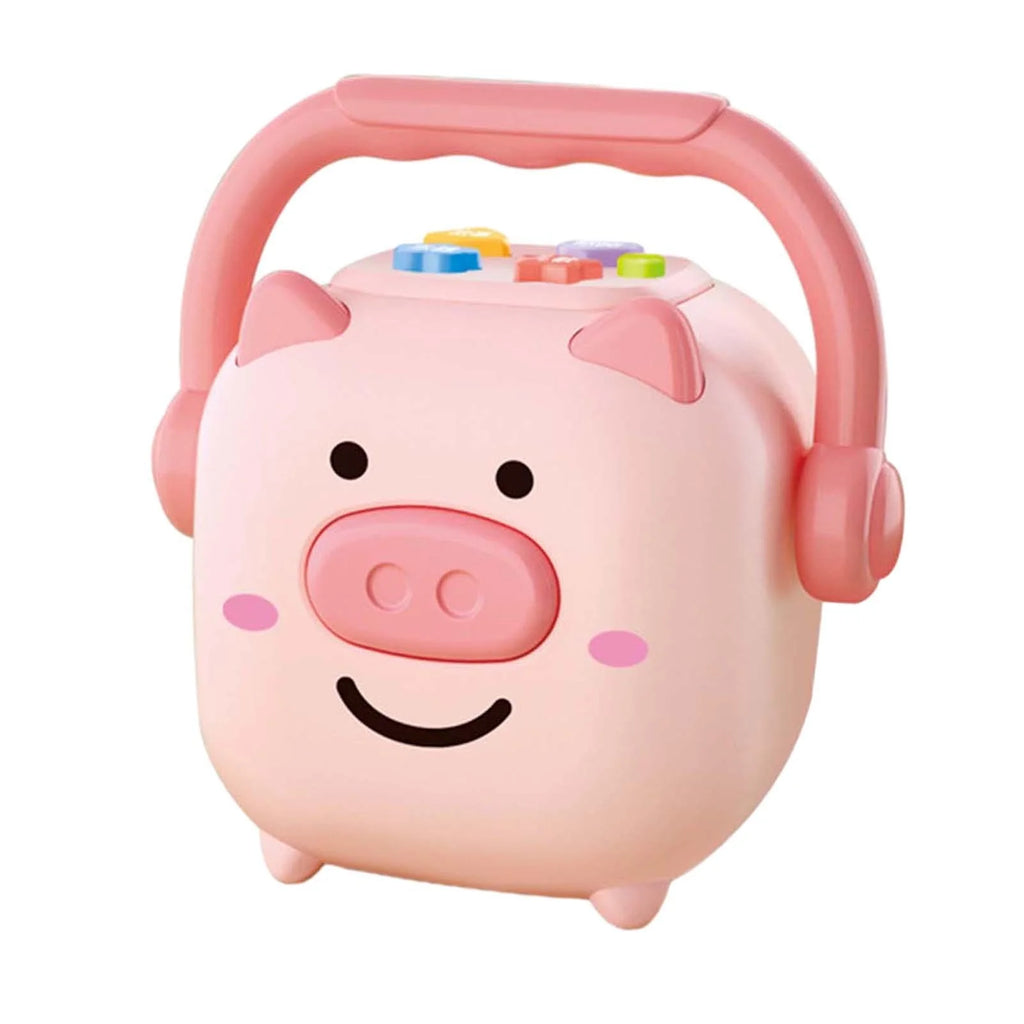 Piggy Bank Money Box Sculpture Change Container Money Saving Jar E939479