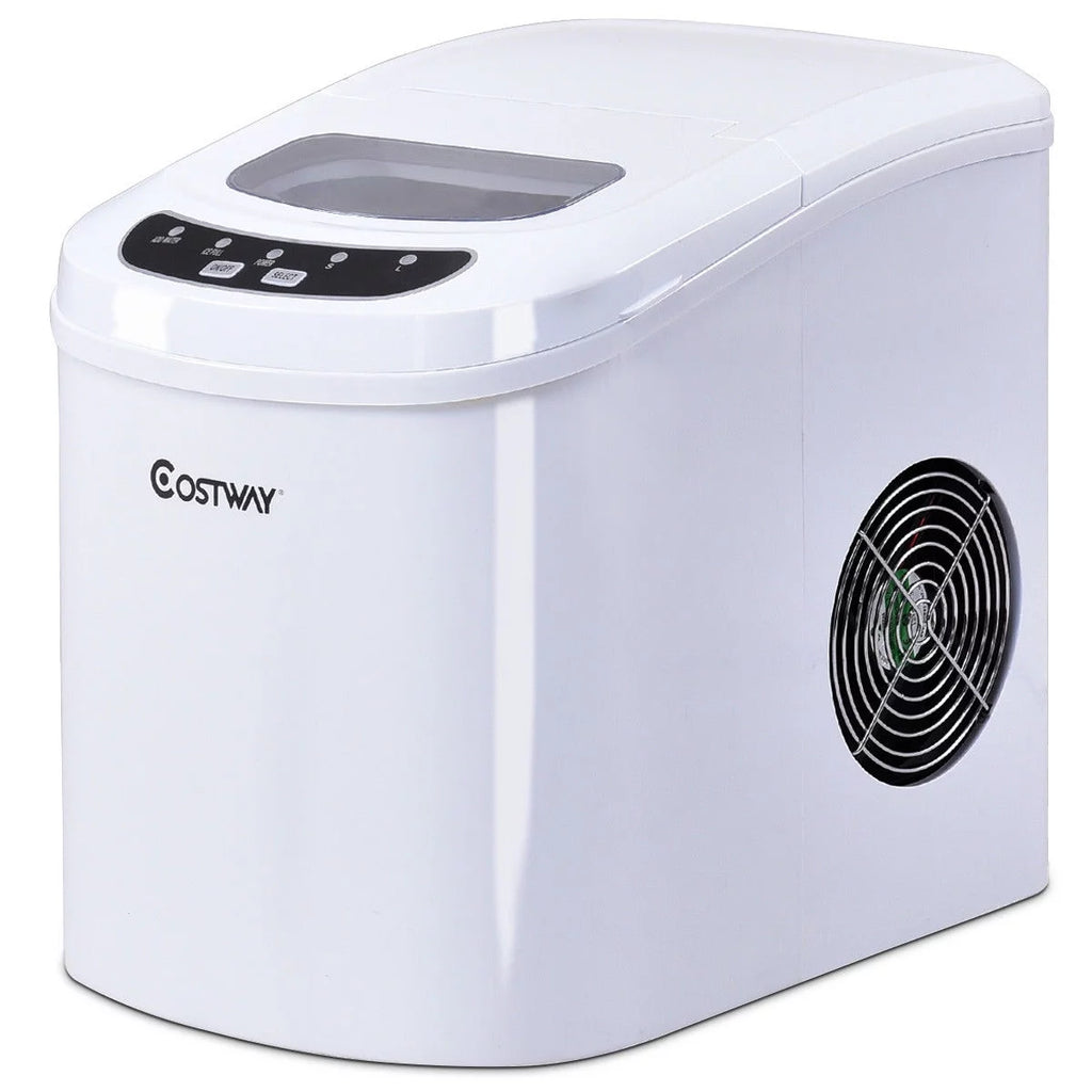 Red Portable Compact Electric Ice Maker Machine K435437