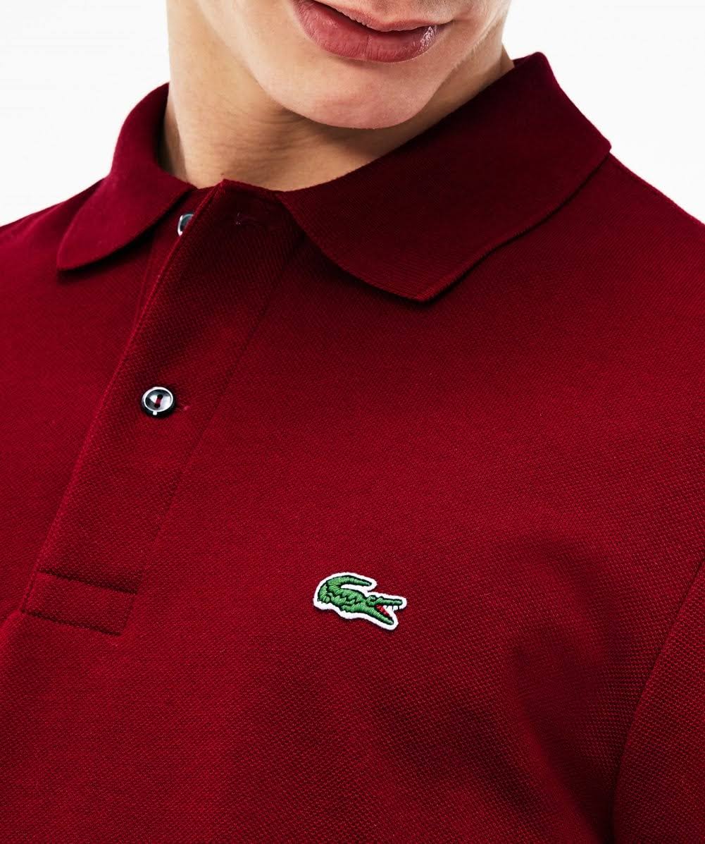 Long Sleeve Pique Polo J507