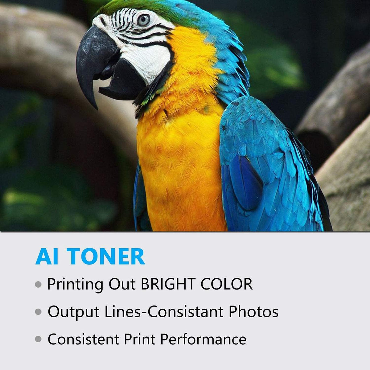1 Pack Yellow CF402A Compatible Toner Cartridge P8964