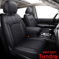 Black Water Proof Faux Leather Front Car Seat Covers T944