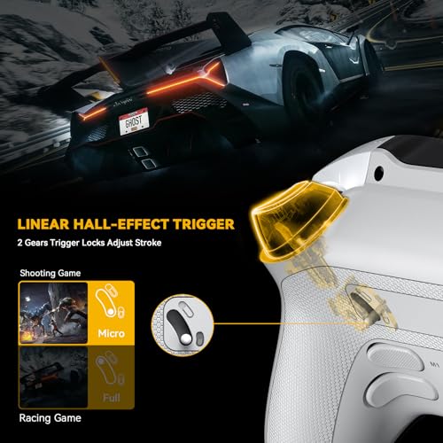 Black Wireless Gaming Controller with Charging Dock S513