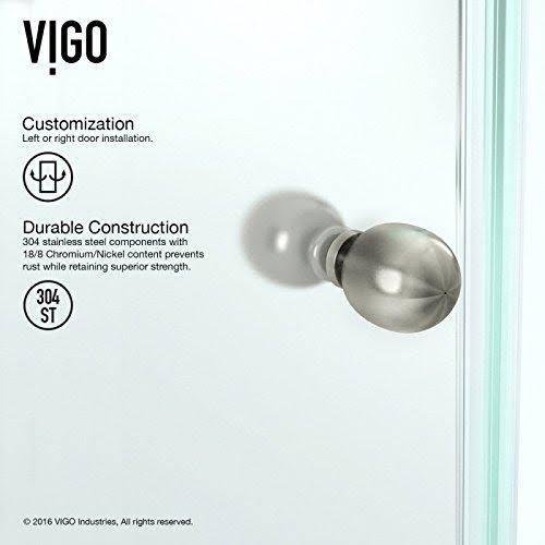 Frameless Clear Shower Enclosure X5932
