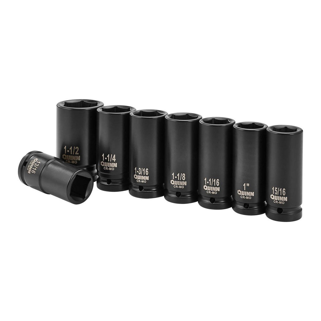 3/4 in. Drive SAE Deep Impact Socket Set, 8-Piece V9456