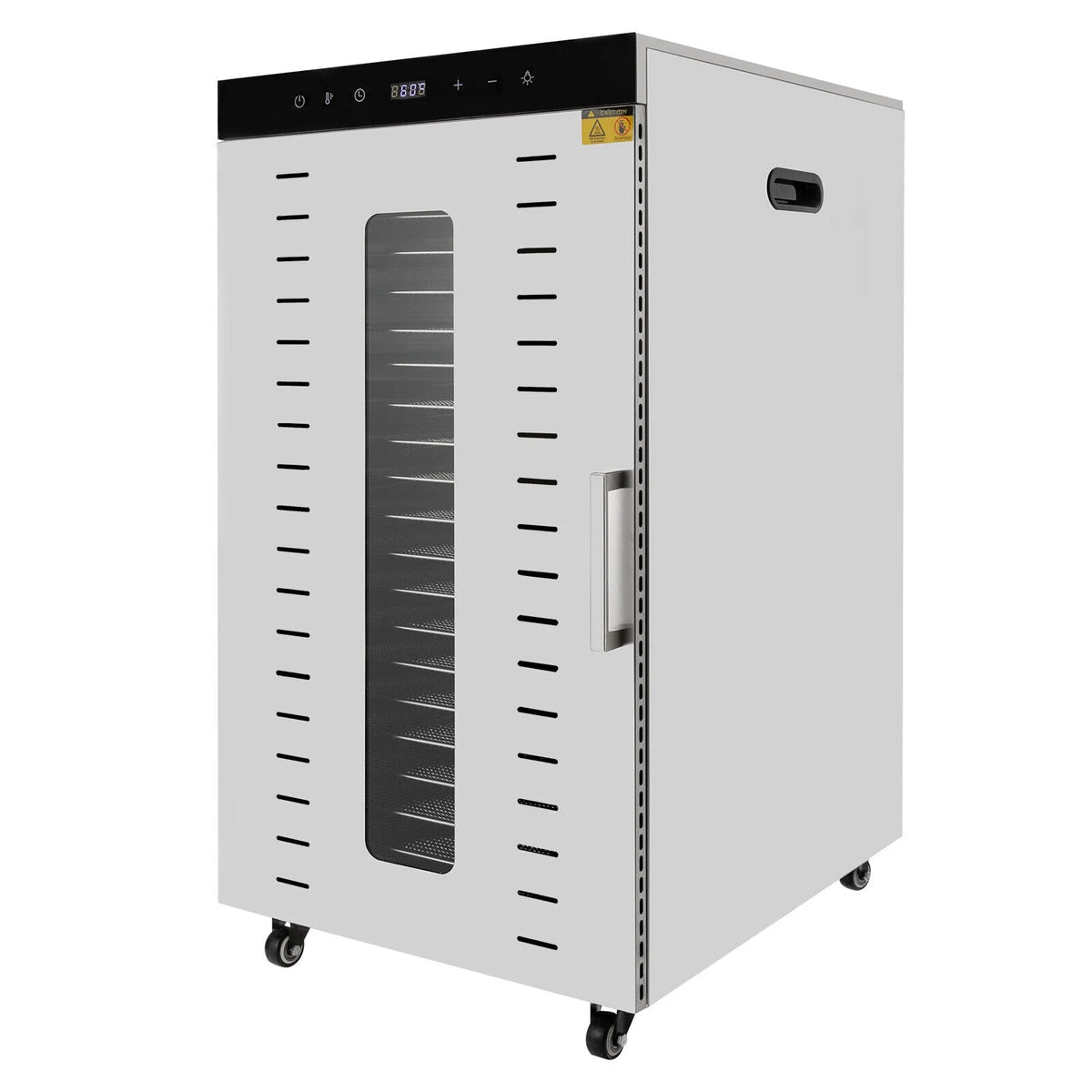 1700W Electric Food Dehydrator with Temperature Control 20 Stainless Steel Trays P7405