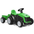 Electric Kids Ride on Tractor with Trailer Green E526729