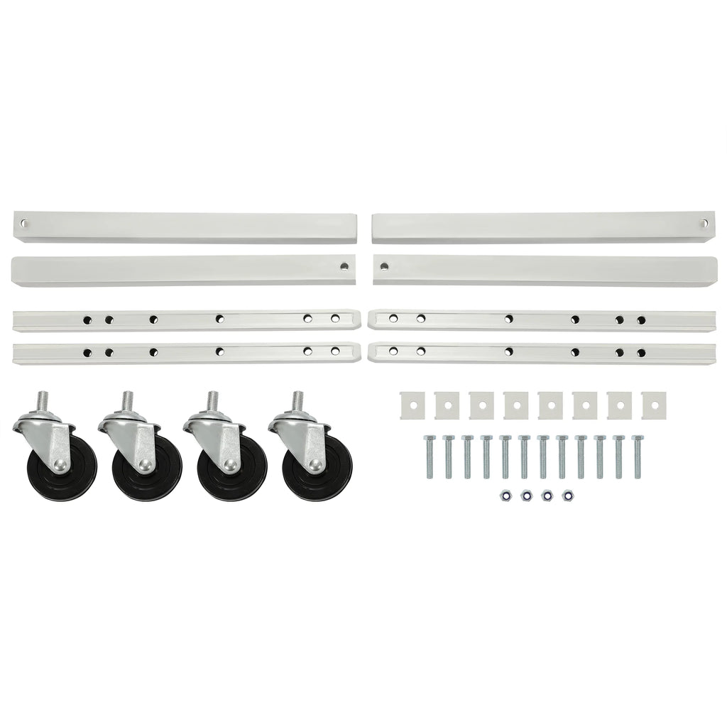 25 Tier Aluminum Bakery Rack with Lockable Wheels B628
