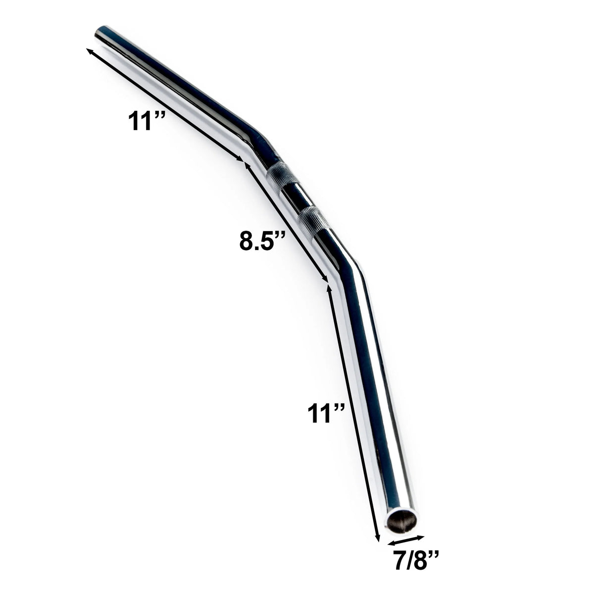 7/8" Chrome Motorcycle Handlebar U546764