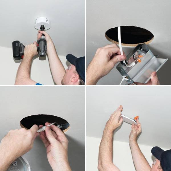 6 in. Color Selectable Canless Recessed LED Kit 2-Pack with Smart Dimmer K462