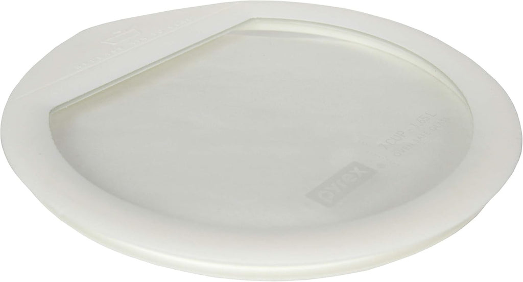 7-Cup White Silicone Glass Food Storage Replacement Lid P649