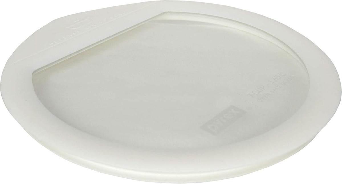 7-Cup White Silicone Glass Food Storage Replacement Lid P649