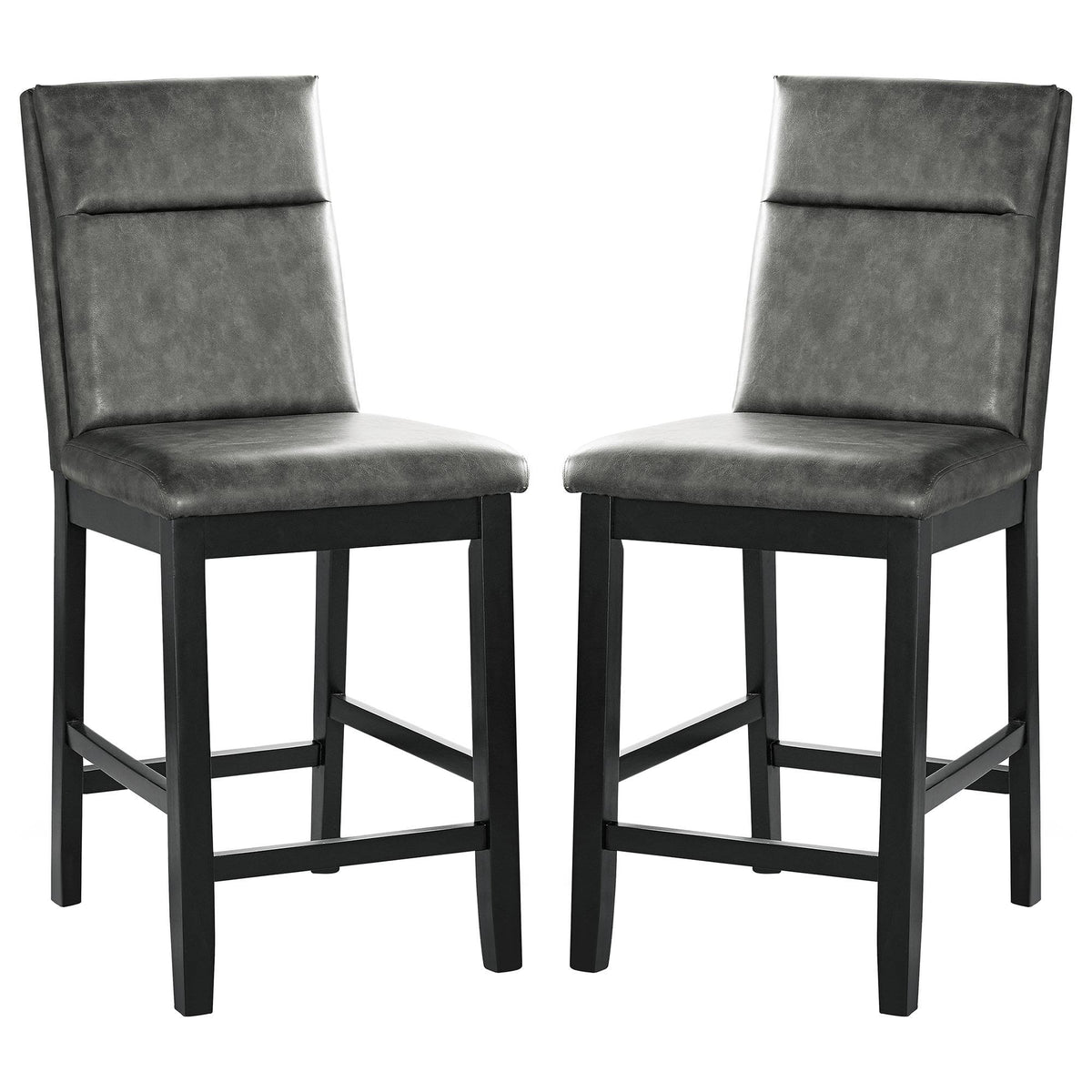 Gray Counter Height Chair (Set of 2) S10874