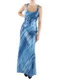 Sequined Maxi Evening Dress V935332