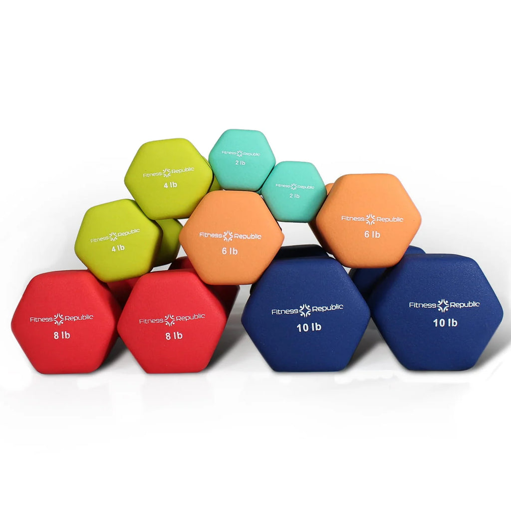 Neoprene Dumbbell Pairs Combo S912
