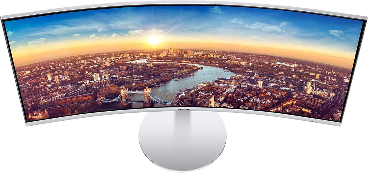 34” Ultrawide QHD Computer Monitor, 100Hz, QLED, Height Adjustable Stand, White M31545