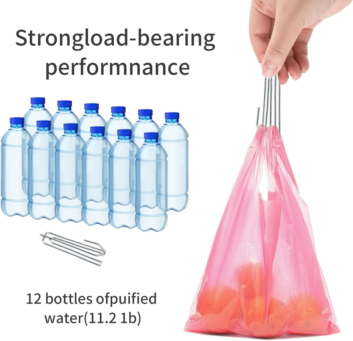 70pcs Stainless Steel Pinch Pleat Curtain Hooks T254127