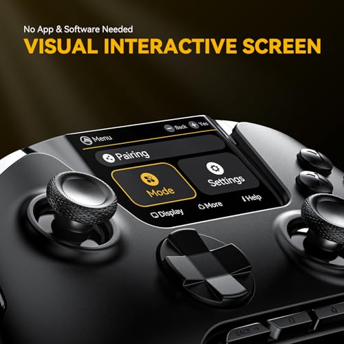 Black Wireless Gaming Controller with Charging Dock S513