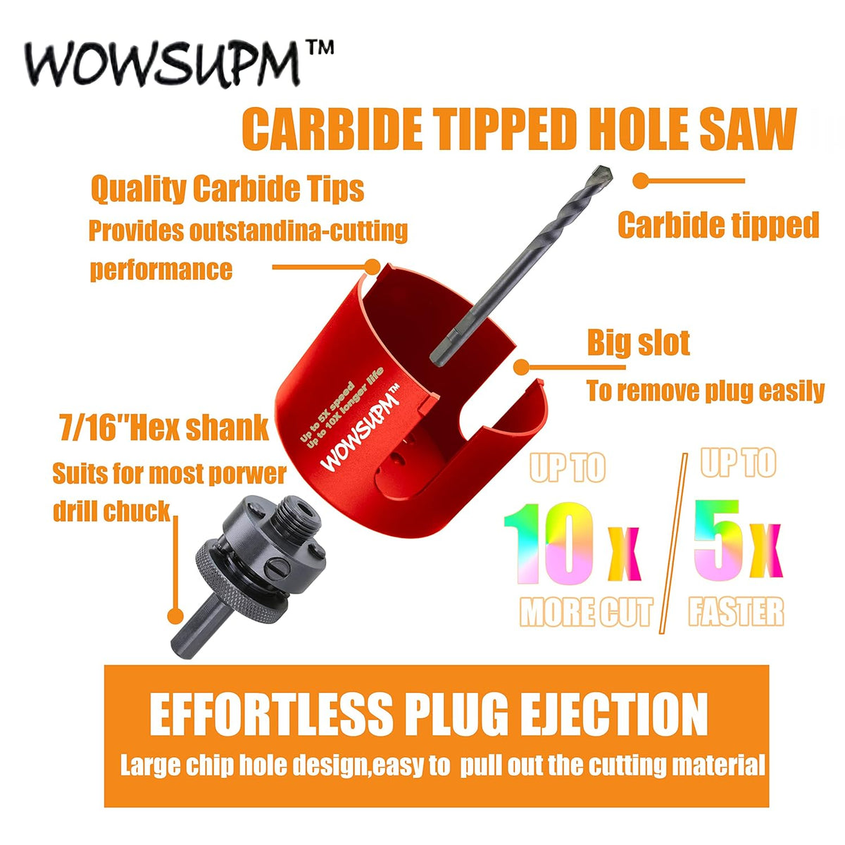 6 inch Carbide Tipped Hole Saw Cutter P6141