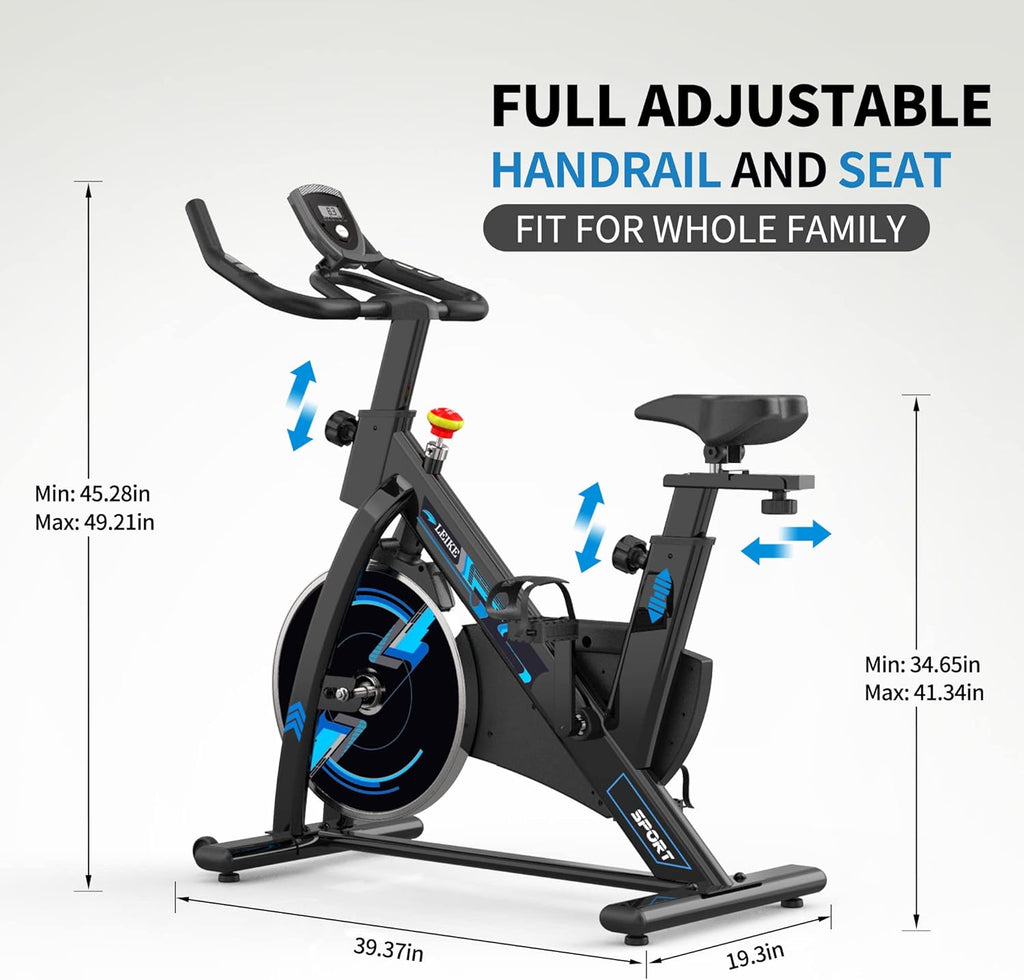 Exercise Bike Magnetic Resistance with Digital Monitor G78058