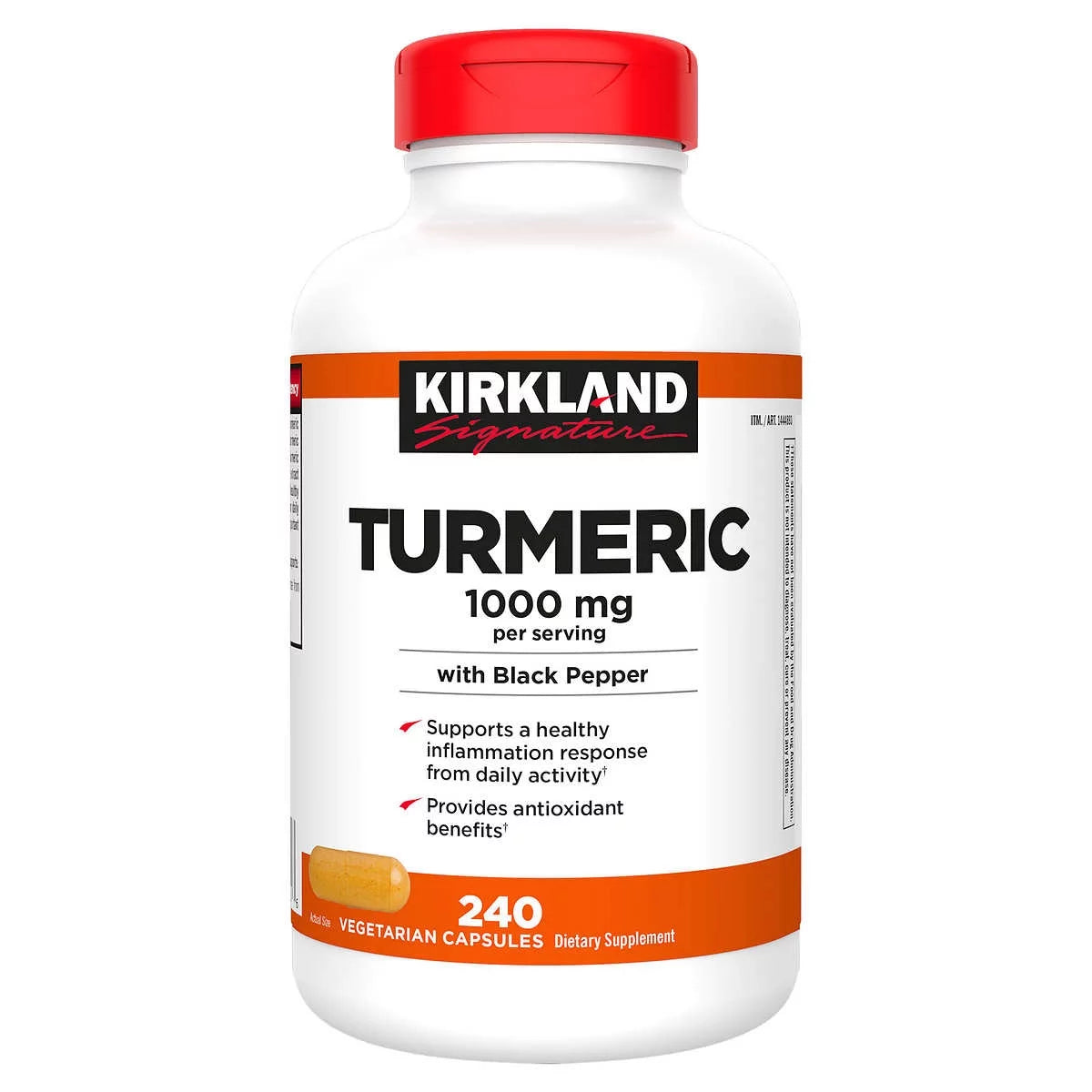 Turmeric 1000 mg., 240 Capsules P95499