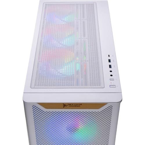 Ryzen 7 7700 3.8 GHz (5.3GHz) NVIDIA RTX 5060 1TB NVMe SSD 32GB DDR5 RAM 5200 RGB 650W Gold PSU Wi-Fi Win 11 Desktop PC G40473