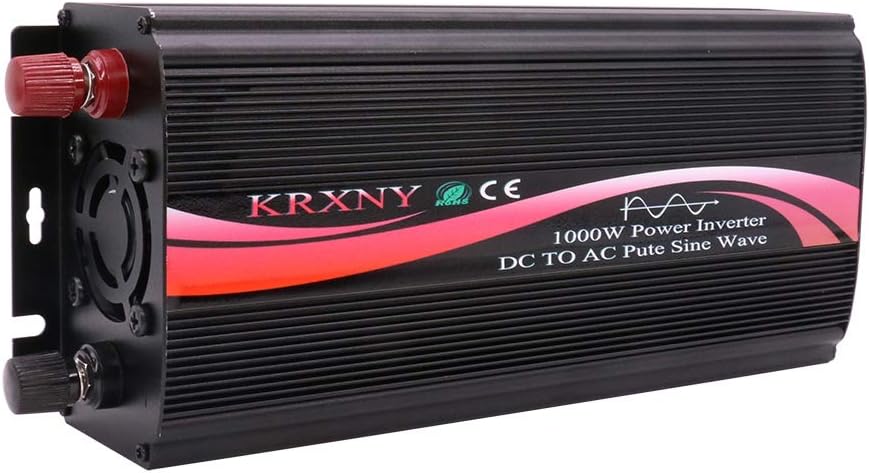 1000W Pure Sine Wave Car Power Inverter 12V DC to 110V AC M217360