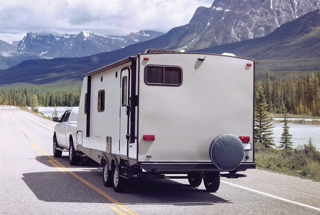 7 Inch Wireless RV Backup System with Rear Camera, Night Vision and Wide Viewing Angle, Black U60333