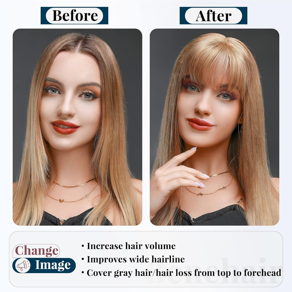 Silk Base Remy Human Hair Topper 12inch 38g M96940