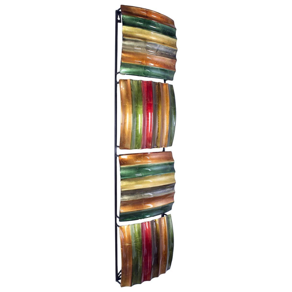 4-Panel Metal Wall Decor O142